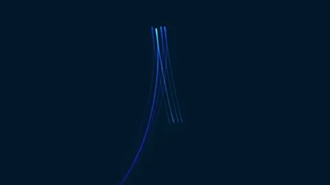 Light streaks background animation Stock Footage 298829343