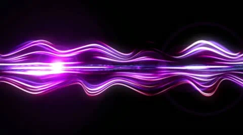 Light Streaks Background - Fractal Background 02 (HD) Stock Footage 11900517