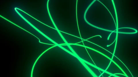 Light streaks with flashes. Video stock 92131424