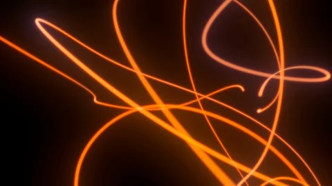 Light streaks with flashes. Video stock 92137316