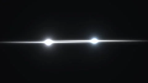 Light streaks with glowing orbs in a dark background scene Stock Footage 338331860