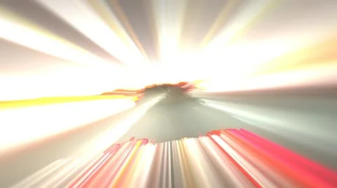 Light Streaks High Energy Stock Footage
