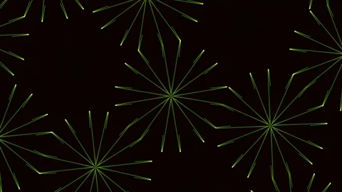 Light Streaks Kaleida Stock Footage 80954761