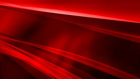 Light streaks, loop section, Abstract background animation of flowing red lines Stock Footage 106928248