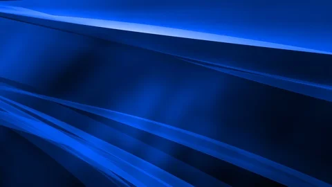 Light streaks, loop section, Abstract background animation of flowing blue lines Stock Footage 106928260