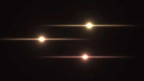 Light streaks move across a dark background in a simple Stock Footage 338293310