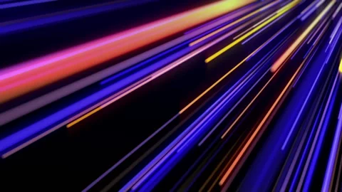 Light streaks moving background Stock Footage 97186946