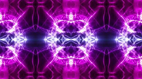 Light Streaks Ornamental Background Stock Footage 22354489