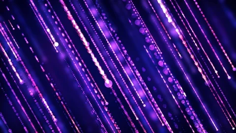 Light Streaks Particles Stock Footage 97402003