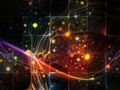 Light Stream 스톡 일러스트