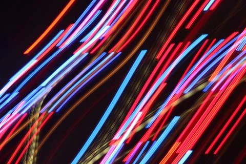 Light streams Stock Photos