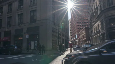 Light on the Street - Timelapse 4k ProRes Stock Footage 159063282