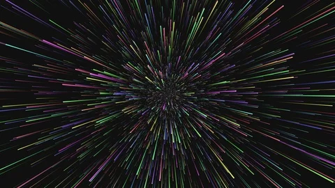 Light Stripes Avalanche Loop Stock-Footage 106803815