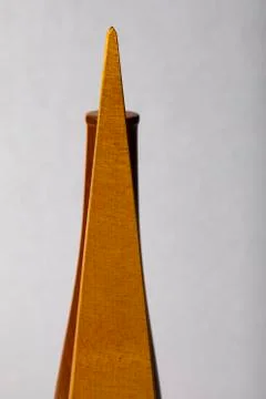 Light Study of Wooden Object D'art I Stock Photos