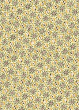 Light sunlit orchard repeating geometric background in parchment, honey gold, mo Stock Illustration
