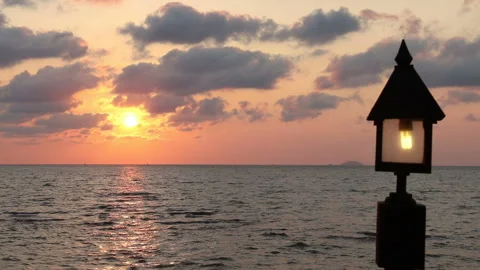 Light of Sunset Stock Footage 140071986