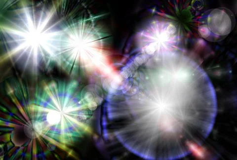 Light Swarm 39 Stock Footage 124074