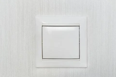 Light switch closeup Stock Photos