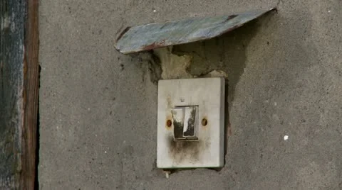 Light switch Stock Footage 11216841