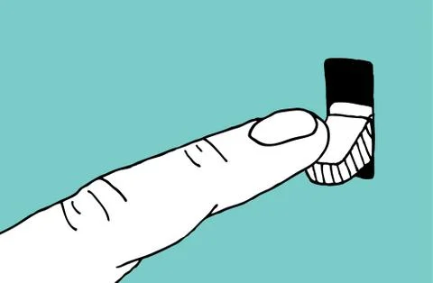 Light switch Stock Illustration