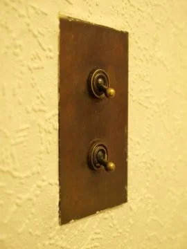 Light switch Stock Photos