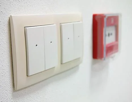 Light switch 스톡 사진