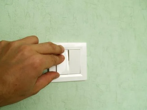 Light switch 스톡 사진