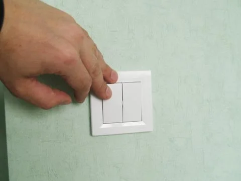 Light switch Stock Photos