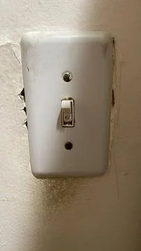 Light Switch Stock-Fotos