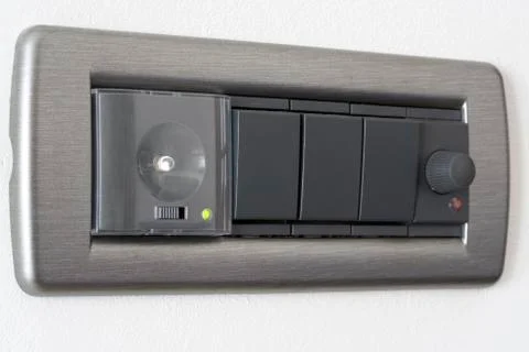 Light switches Stock Photos