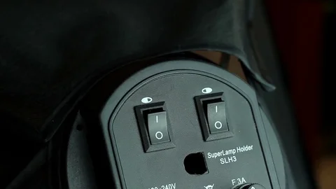 Light switching off Stock Footage 75086361