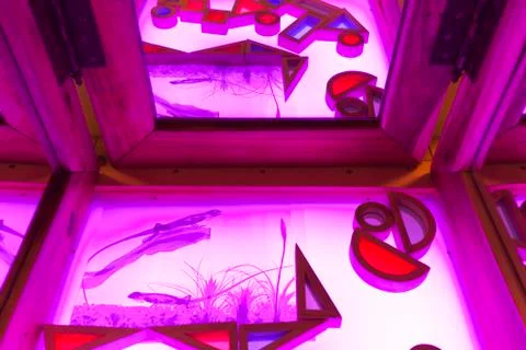 Light table in a living and active Education Space Stock Photos