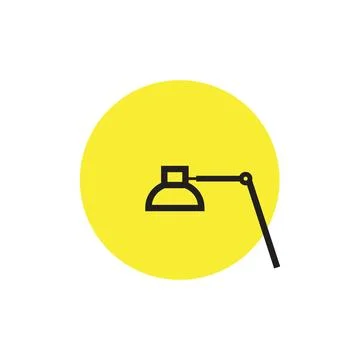 Light table studies minimalist logo design vector graphic symbol icon illus.. 스톡 일러스트