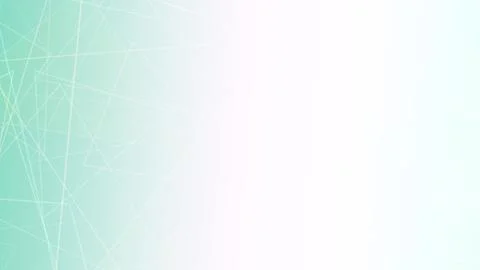 Light teal abstract network design with delicate white lines fades into a b.. Stock Illustration
