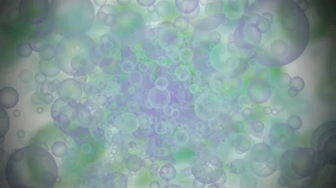 Light teal bubble bg Stock Footage 12440999