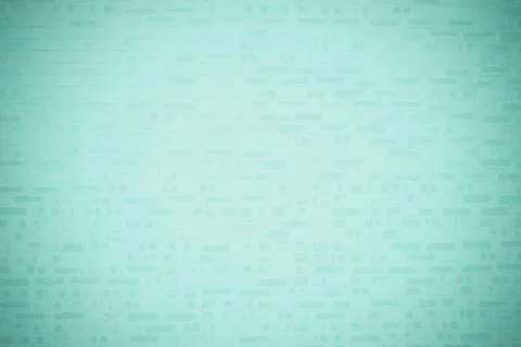 Light teal painted brick wall is being shown in flat design style, featuring Stock Illustration