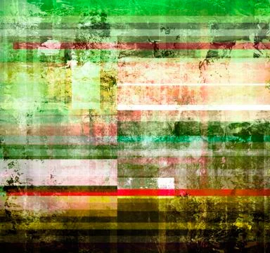 Light texture on striped mixed media Stock Illustration