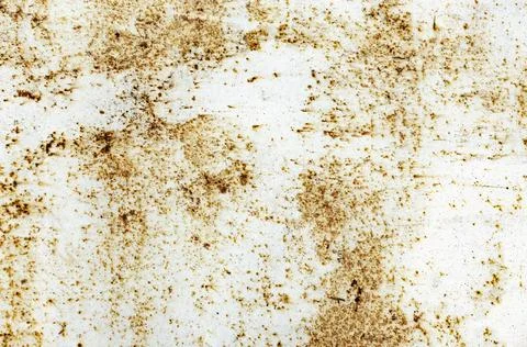 Light textured rusty surface of iron dirty brown, metal embossed background a Foto stock