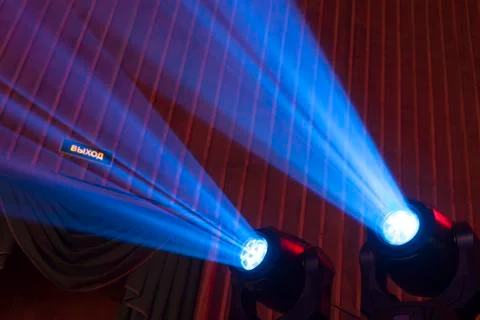 Light in the theater Stock Photos