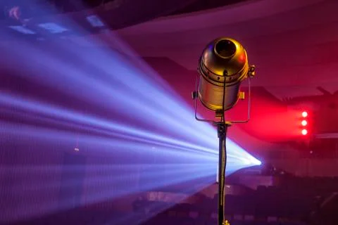 Light in the theater Stock Photos
