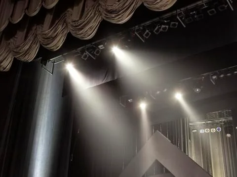 Light in the theater Stock Photos