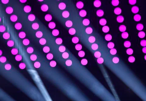 Light in the theater. Stock Photos