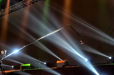 Light in the theater. Stock-Fotos