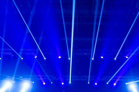 Light in the theater. Stock Photos