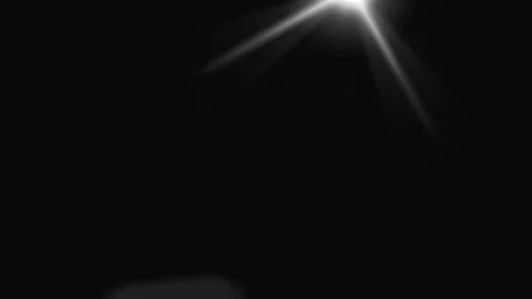Light with thin rays from the top of the frame Video stock 315435122