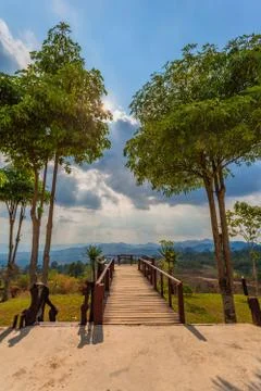 Light through the cloud Stock Photos