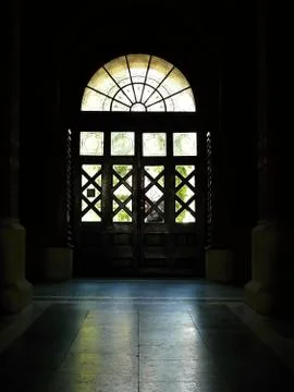 Light through a corridor Фото