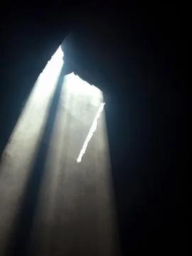 Light through the window Stock Photos