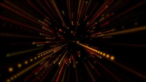 Light time warp, particle, fireworks explode background Stock Footage 290824271