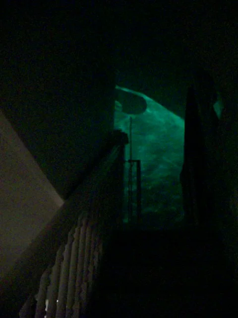 Light at top of the stairs Stock Footage 279523851